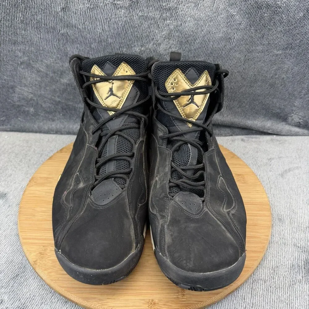 Jordan Shoes Mens Size 13 Black Suede High Top Basketball 342964-070 Sneakers